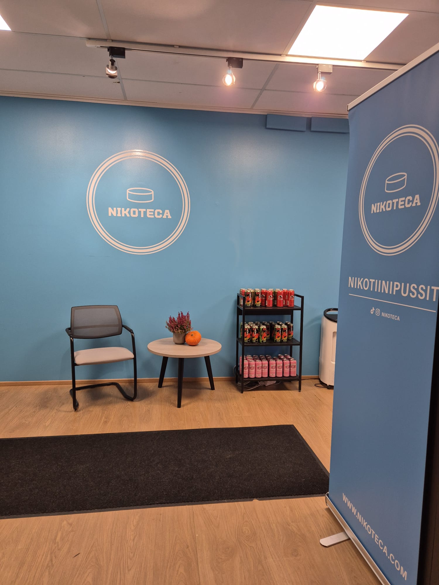 Nikoteca myymälä asiakaspalvelu